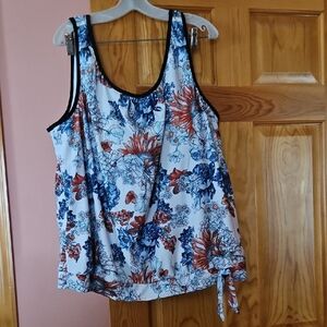 Floral tankini